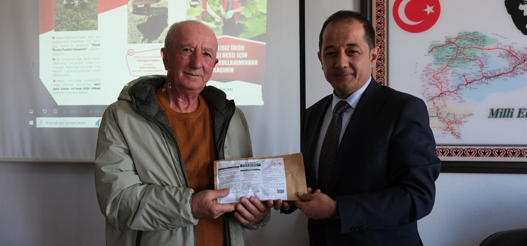 Erzincan’da feromon yayıcı kapsül dağıtıldı…